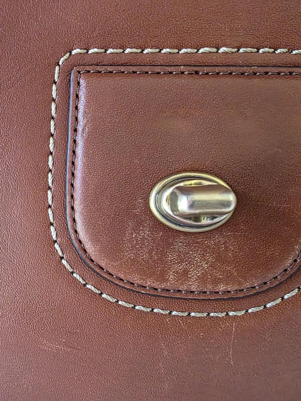 Coach Legacy 70th Anniversary Willis British Tan Leather Crossbody Shoulder Bag - Picture 12 of 16